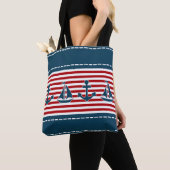 Tote Bag Nautical design (De près)