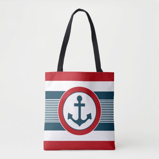 Tote Bag Nautical design (Devant)