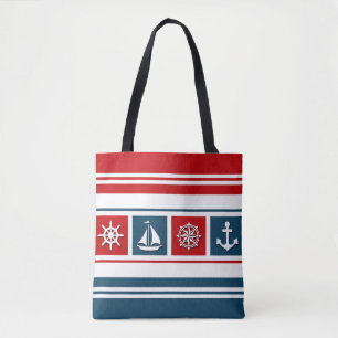 Tote Bag Nautical design
