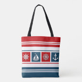 Tote Bag Nautical design (Dos)