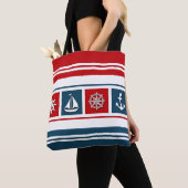 Tote Bag Nautical design (De près)
