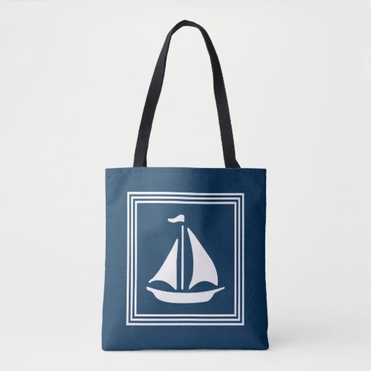 Tote Bag Nautical design (Devant)