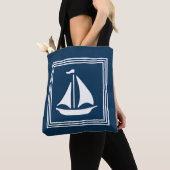 Tote Bag Nautical design (De près)