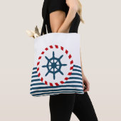 Tote Bag Nautical design (De près)