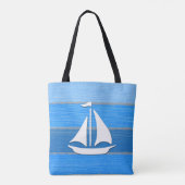 Tote Bag Nautical themed design (Dos)