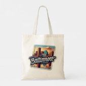 Tote Bag Nautique et Noble : Baltimore Strong Fourre-tout (Dos)