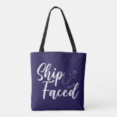 Tote Bag Nautique face au navire (Dos)