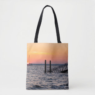 Tote Bag Navarre Floride Santa Rosa Sunrise