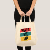 Tote Bag naver abandonne, fais du dur travail. (Devant (produit))