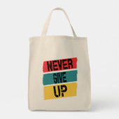 Tote Bag naver abandonne, fais du dur travail. (Dos)