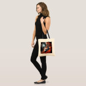 Tote Bag Navette spatiale Atlantis Télescope Hubble Artwork (Devant (modèle))