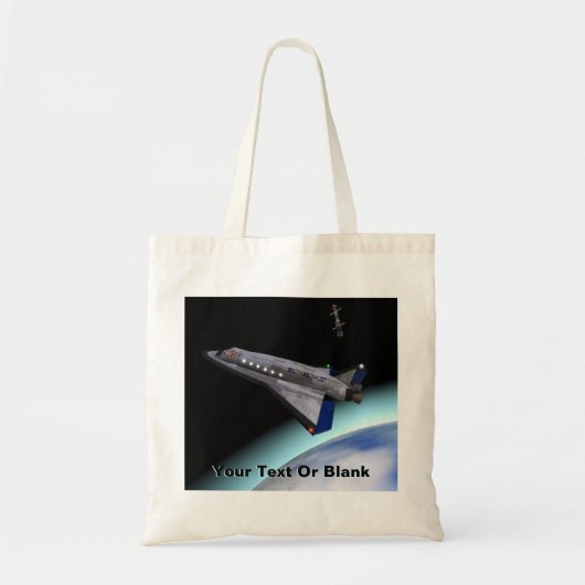 Tote Bag Navette spatiale El Al Maslool (Devant)