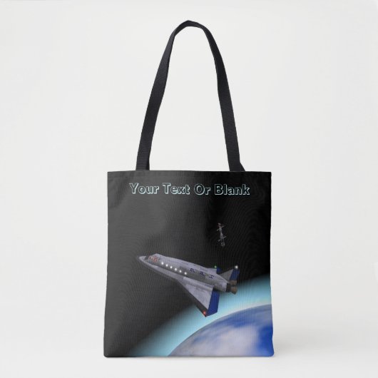 Tote Bag Navette spatiale El Al Maslool (Devant)