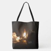 Tote Bag Navette spatiale Terre Orbitale Nuit Spacecraft Ca (Dos)