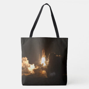 Tote Bag Navette spatiale Terre vaisseau spatial en orbite