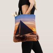Tote Bag Navigation de Paraw au coucher du soleil (De près)