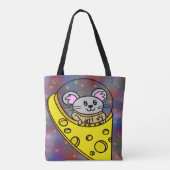 Tote Bag navire à fromage (Dos)