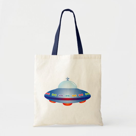 Tote Bag Navire spatial UFO (Devant)