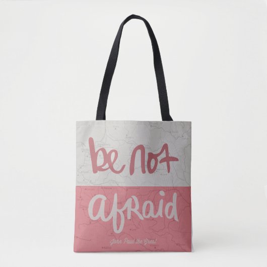 Tote Bag N'ayez pas peur (Devant)