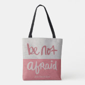 Tote Bag N'ayez pas peur (Dos)