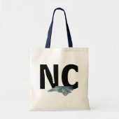 Tote Bag NC avec nuages (Devant)