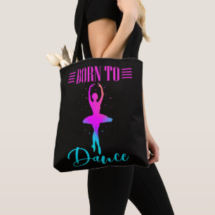 Tote Bag Né à Dance Ballerina