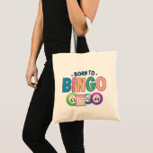 Tote Bag Né Au Bingo (Devant (produit))