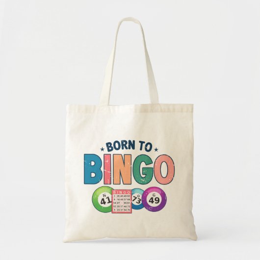 Tote Bag Né Au Bingo (Devant)