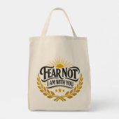 Tote Bag Ne craignez pas - Je suis avec vous (Dos)