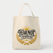 Tote Bag Ne craignez pas - Je suis avec vous (Devant)