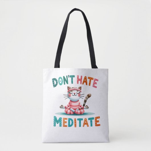Tote Bag "Ne détestez pas la Médaille" Drôle Amoureux des c (Devant)