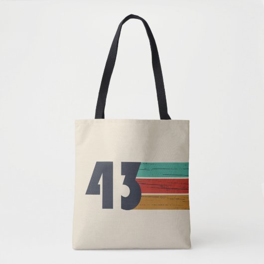 Tote Bag né en 1943 anniversaire vintage (Devant)