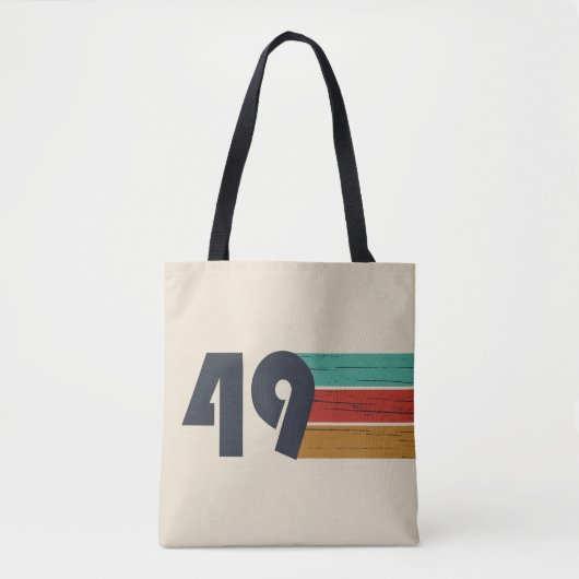 Tote Bag né en 1949 anniversaire vintage (Devant)