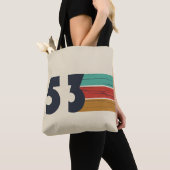 Tote Bag né en 1953 anniversaire vintage (De près)