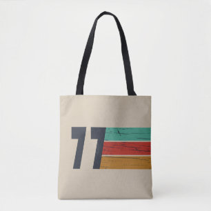 Tote Bag Né en 1977 cadeau d'anniversaire vintage