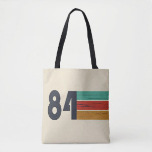 Tote Bag né en 1984 cadeau d'anniversaire vintage