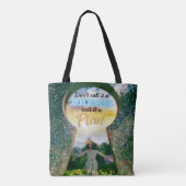 Tote Bag Ne l'appelez pas un rêve, appelez-le un plan (Dos)