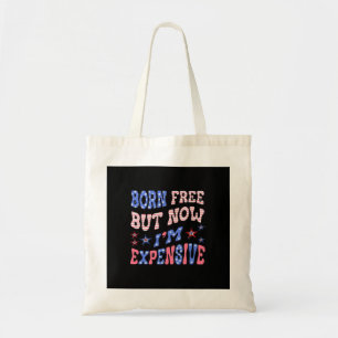 Tote Bag Né libre mais maintenant je suis cher Sloth