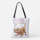 Tote Bag Ne manquez pas cette princesse (Dos)