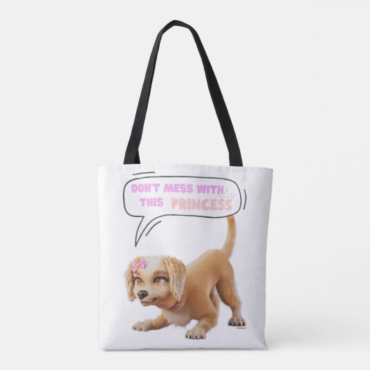Tote Bag Ne manquez pas cette princesse (Dos)