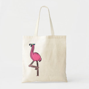 Tote Bag Ne Me Fais Pas Mettre Le Pied Vers Le Bas Flamant 