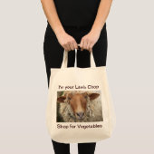 Tote Bag Ne me mange pas. (Devant (produit))