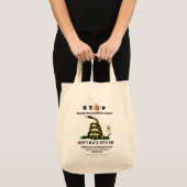 Tote Bag Ne me piratez pas (Devant (produit))