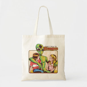 Tote Bag Ne parlez pas aux étrangers