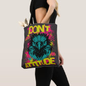 Tote Bag Ne pas attraper aucune attitude - Sarcastique (De près)