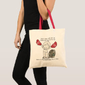 Tote Bag Ne pas s'arrêter (Devant (produit))