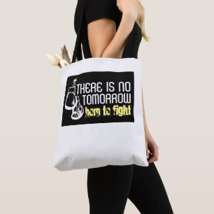 Tote Bag Né Pour Combattre, Gants De Boxe