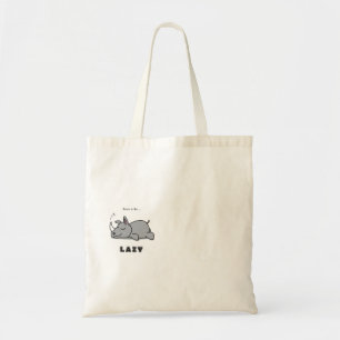 Tote Bag Né pour être paresseux