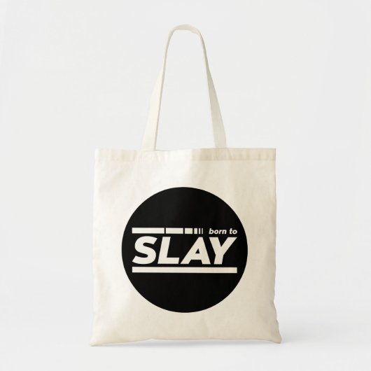 Tote Bag Né Pour La Typographie De L'Épingle (Devant)