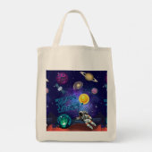 TOTE BAG NÉ POUR ORBITER (Dos)